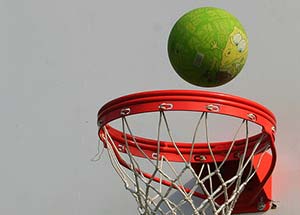 Basketball with SpongeBob
